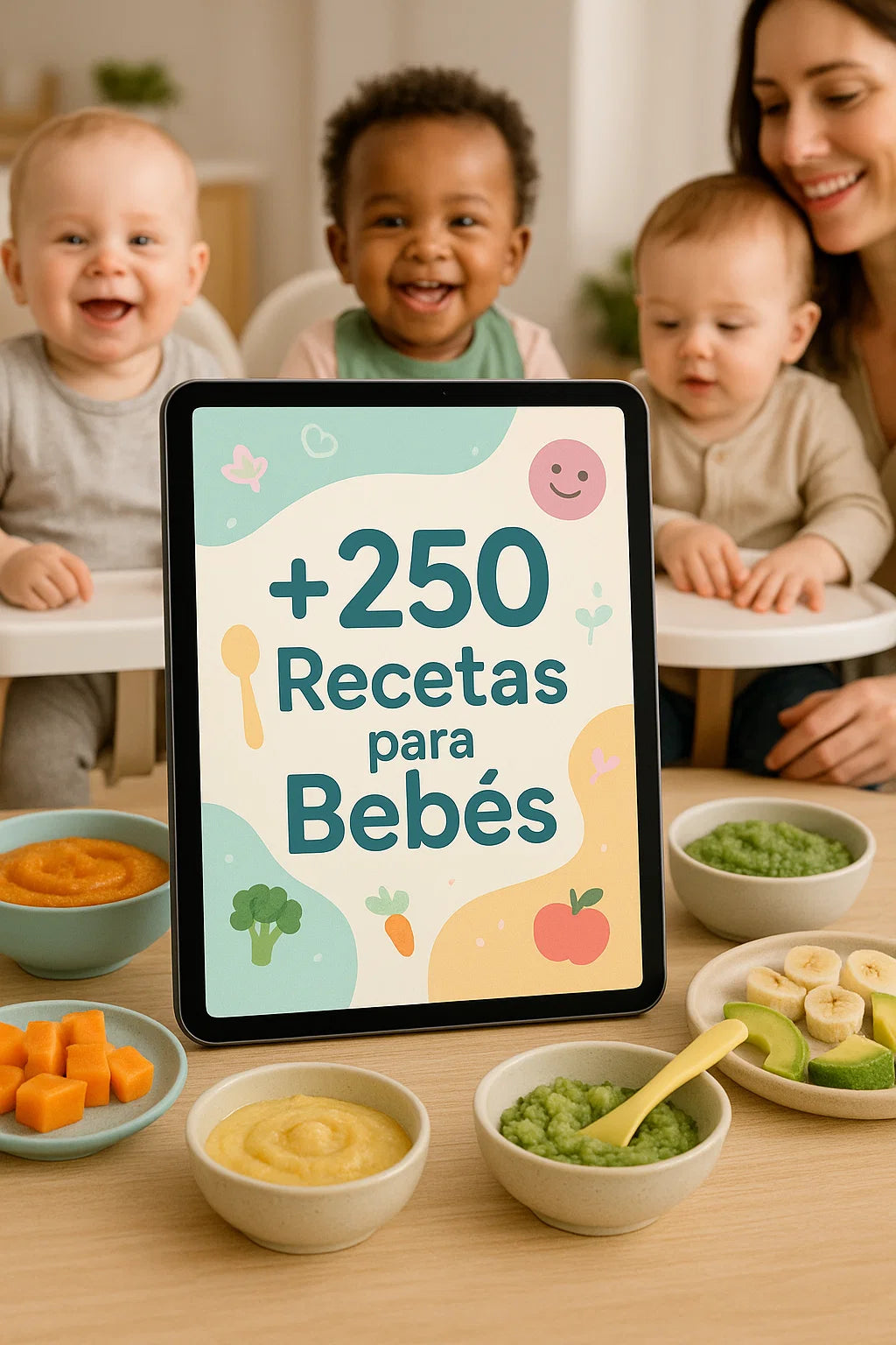 +250 Recetas para Bebes