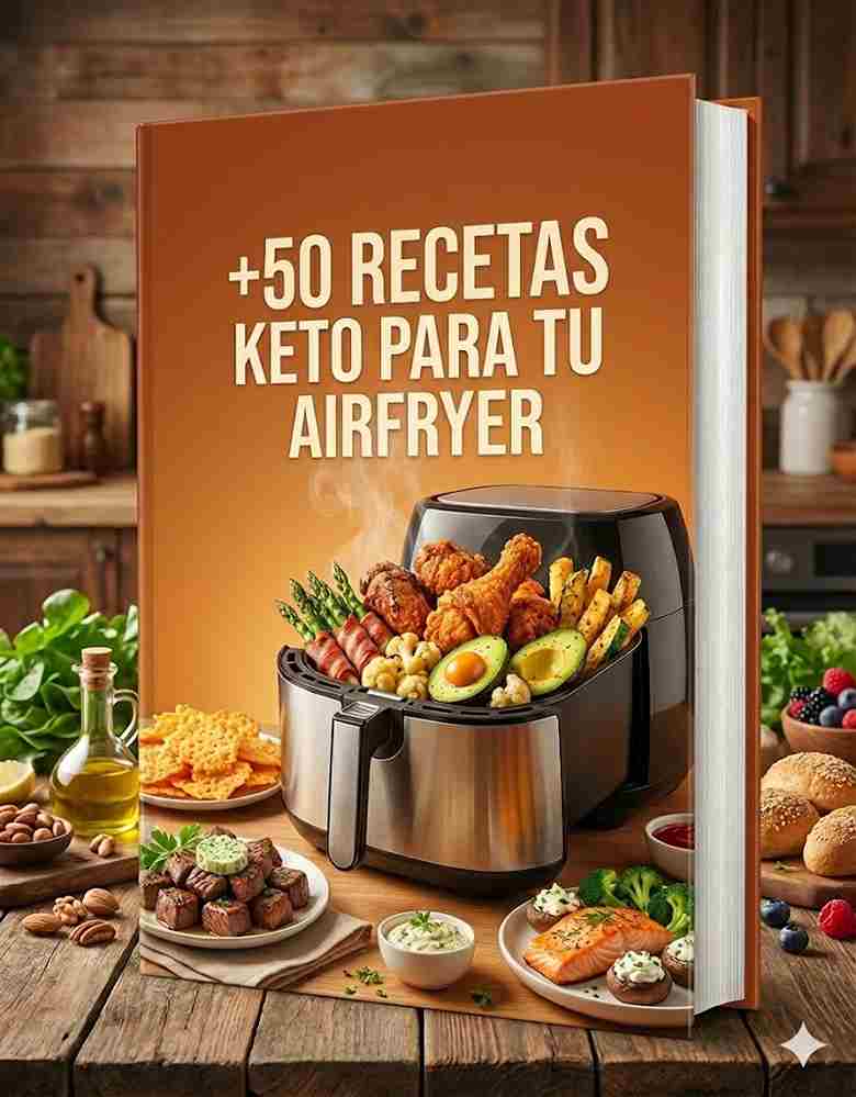 +50 Recetas KETO para tu Airfryer