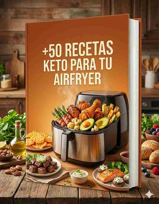 +50 Recetas KETO para tu Airfryer